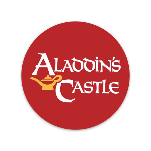 Aladdin's Castle Arcade Sticker