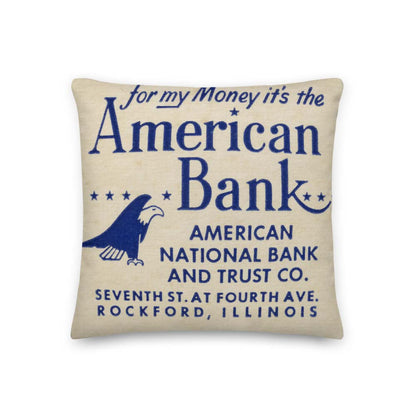 American Bank Pillow