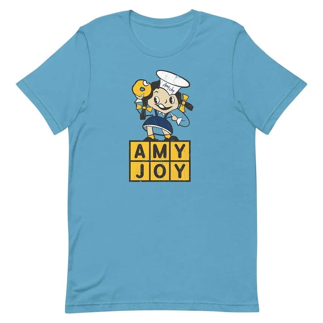 Amy Joy Donuts Unisex Retro T-shirt