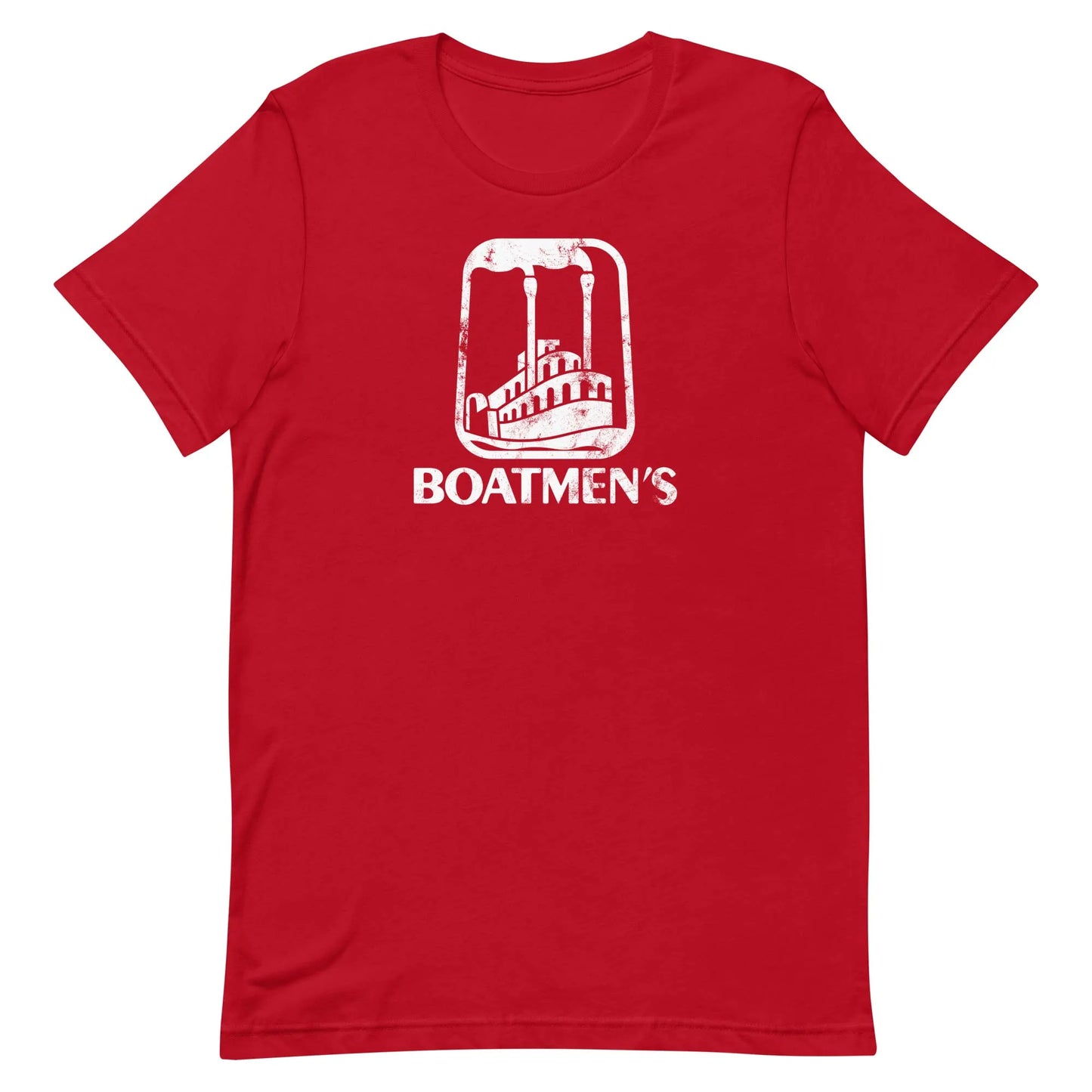 Boatmen’s Bank St. Louis Unisex Retro T-shirt-Bygone  Brand