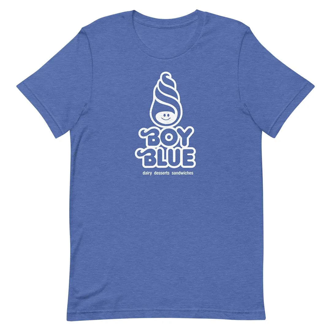 Boy Blue Ice Cream Milwaukee Unisex Retro T-shirt