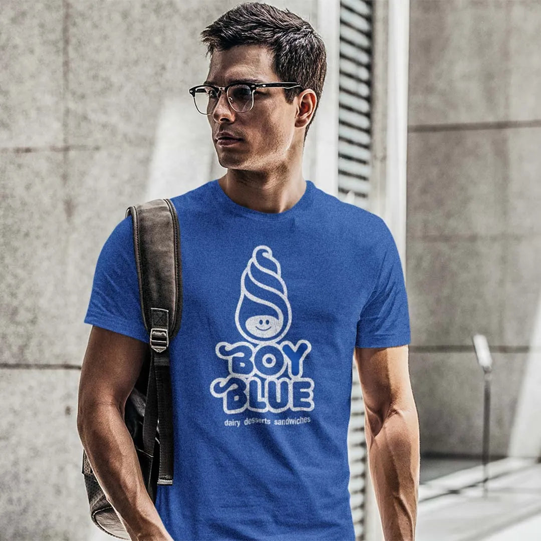 Boy Blue Ice Cream Milwaukee Unisex Retro Tshirt Bygone Brand