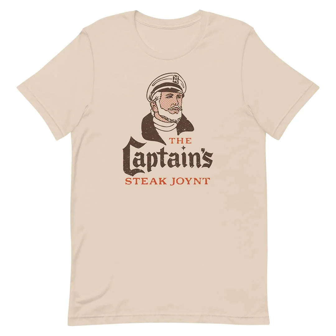 Captains Steak Joynt Milwaukee Unisex Retro T-shirt