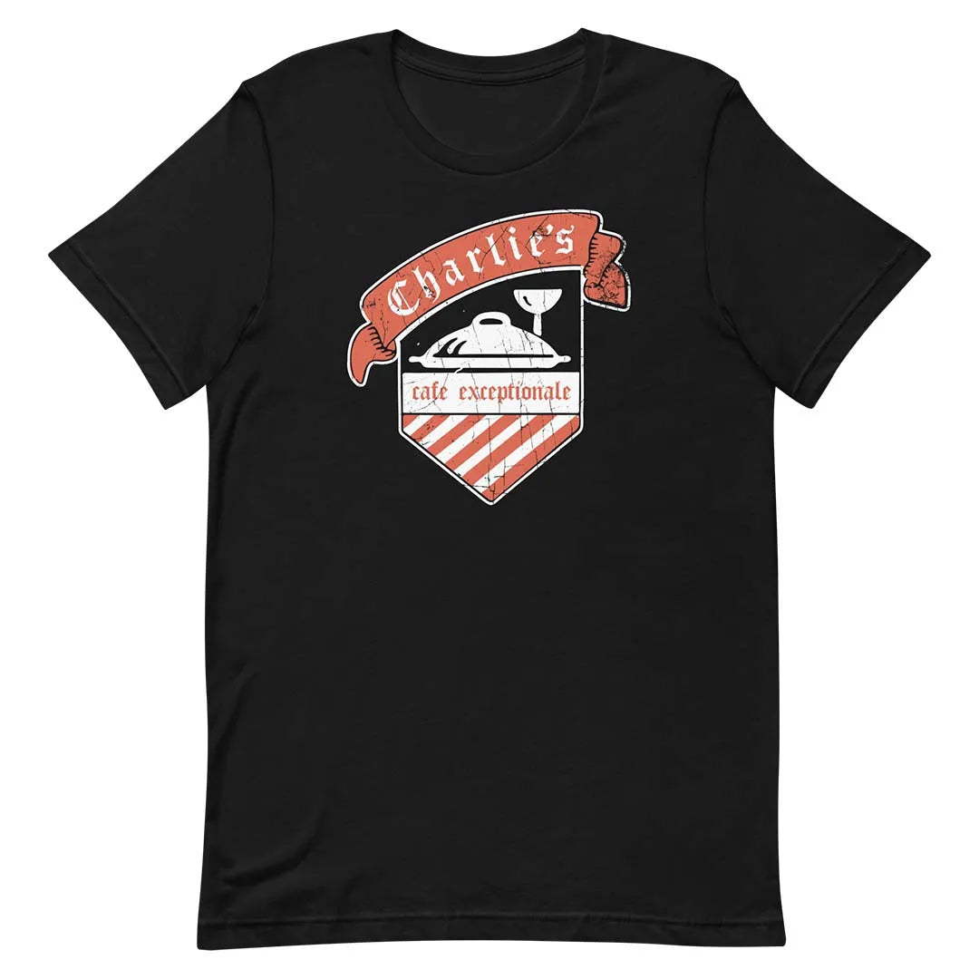 Charlie’s Cafe Exceptionale Minneapolis Unisex Retro T-shirt