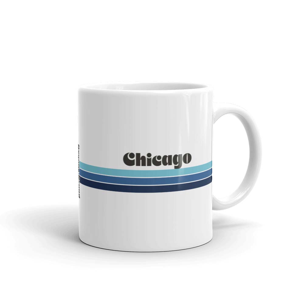 Chicago Rainbow Ceramic Coffee Mug