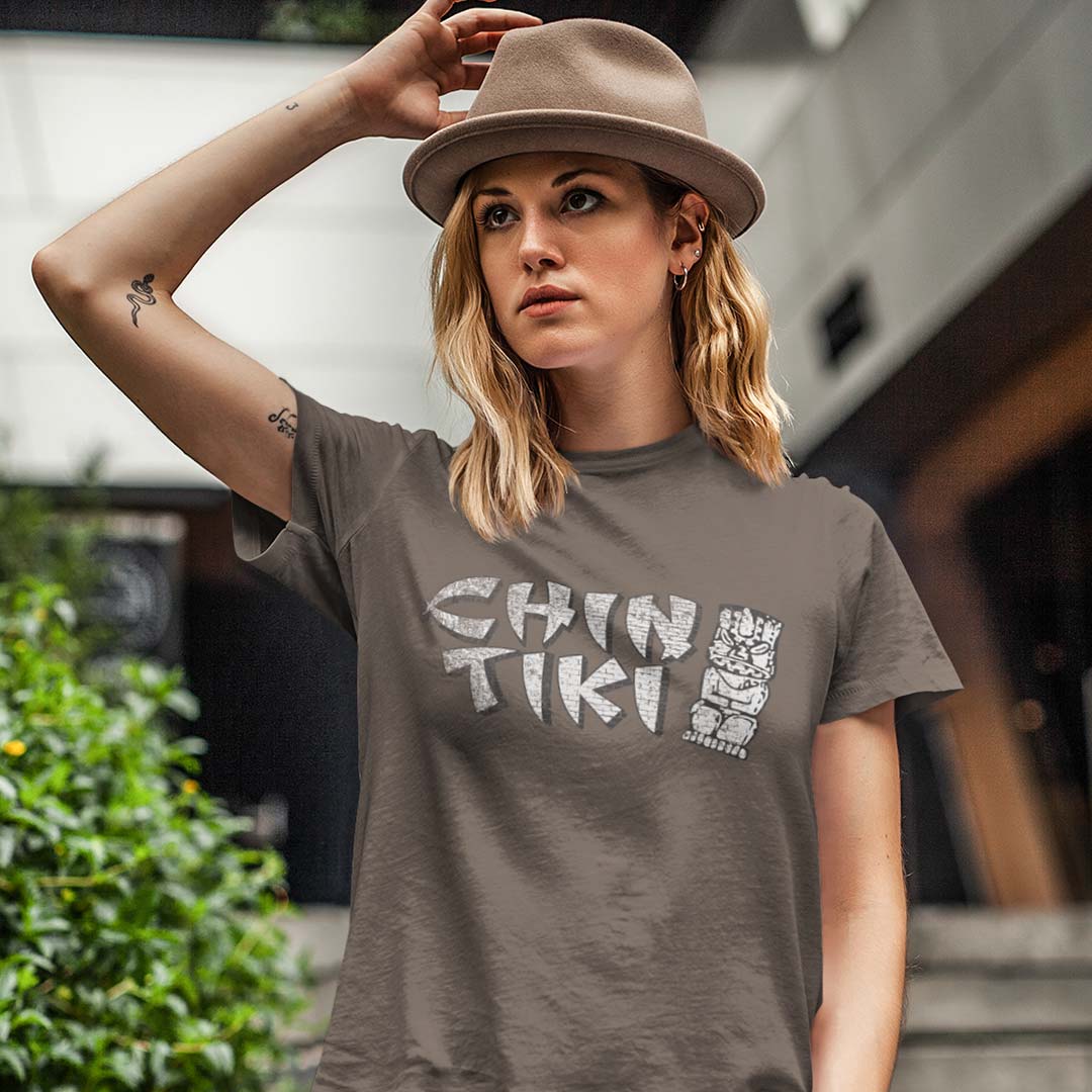 Chin Tiki Detroit t-shirt - Bygone Brand