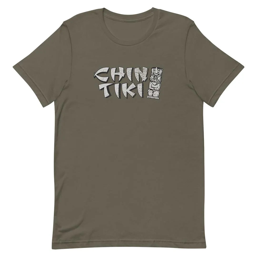 Chin Tiki Detroit Unisex Retro T-shirt