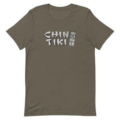 Chin Tiki Detroit Unisex Retro T-shirt