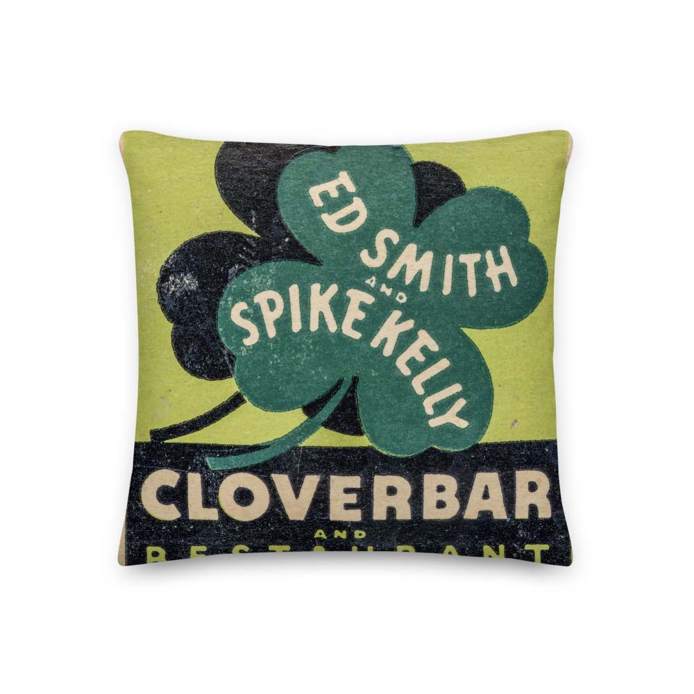Cloverbar Chicago Pillow