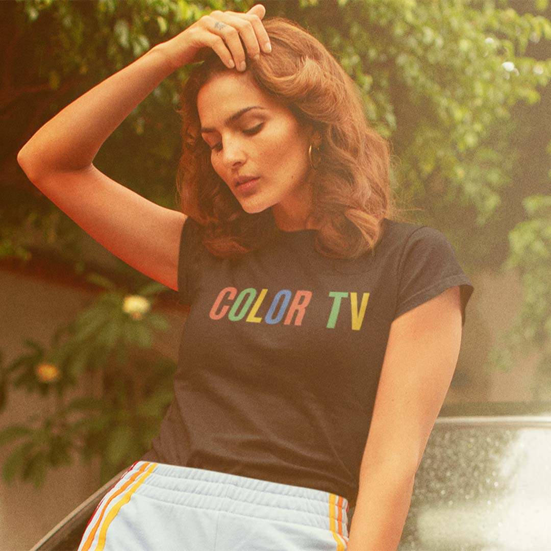 Color TV Unisex Retro T-shirt