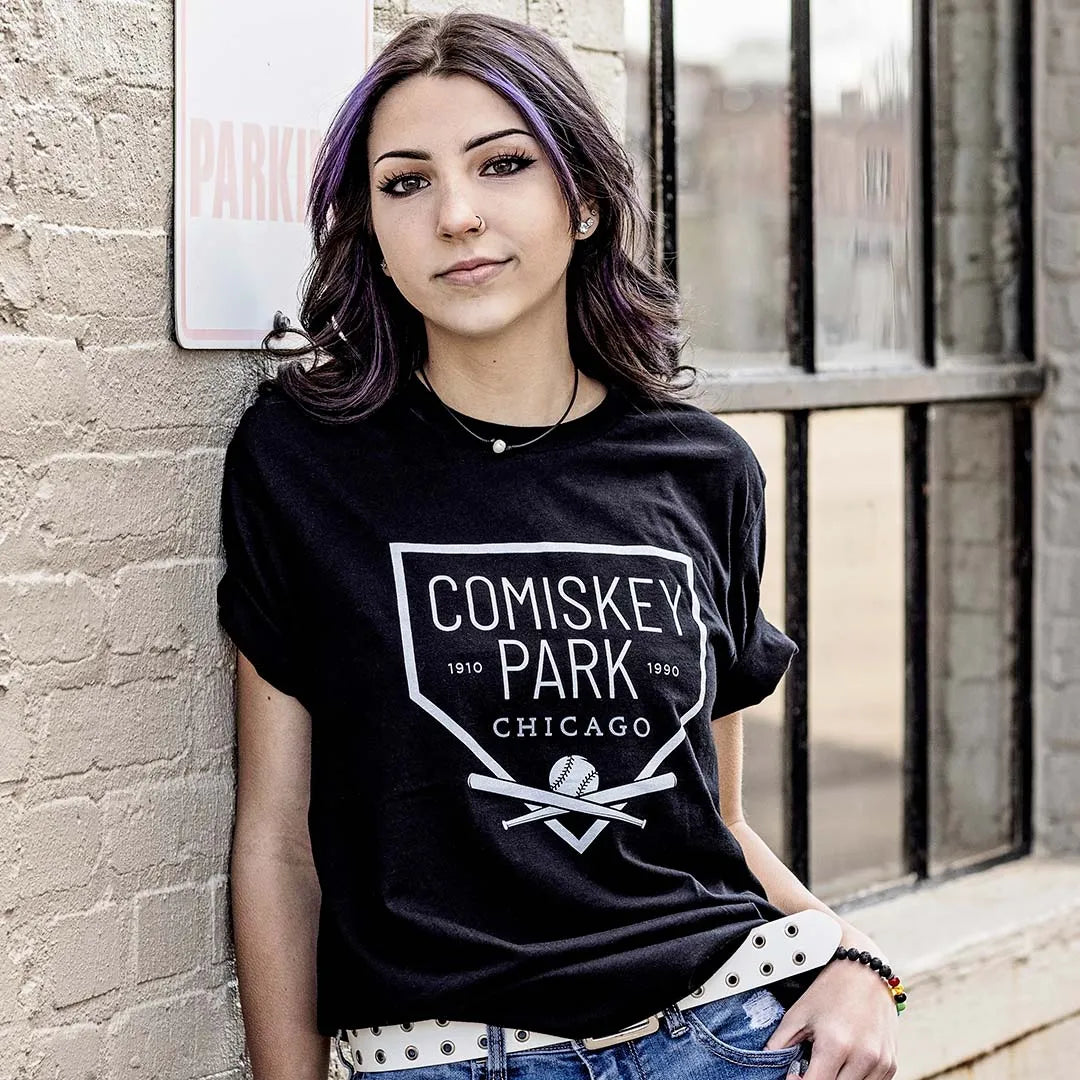 Comiskey Park Chicago Unisex Retro T-shirt