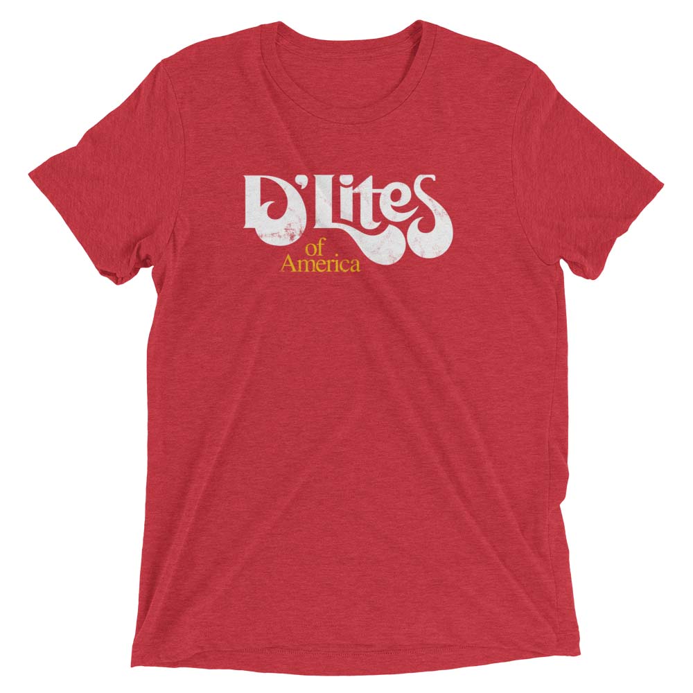 D’ Lites of America Restaurant Unisex Retro T-shirt- Bygone Brand