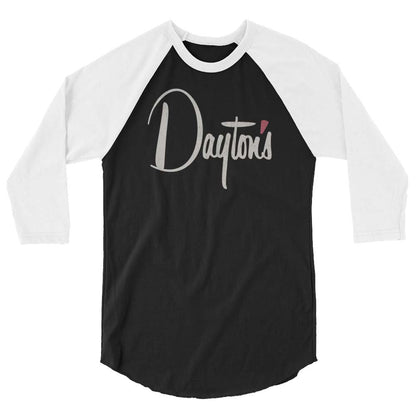 Dayton’s Department Store unisex 3/4 sleeve raglan baseball tee