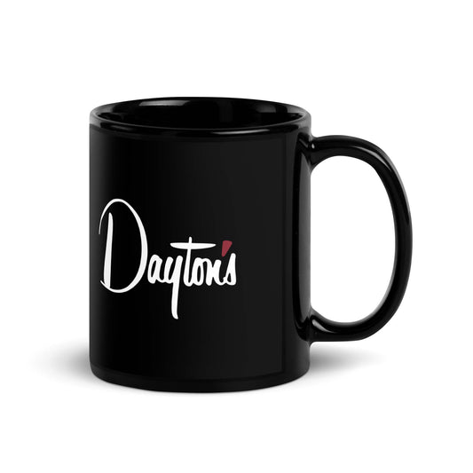 Dayton's Department Store Black Coffee Mug - Bygone Brand