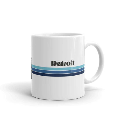 Detroit Rainbow Ceramic Coffee Mug