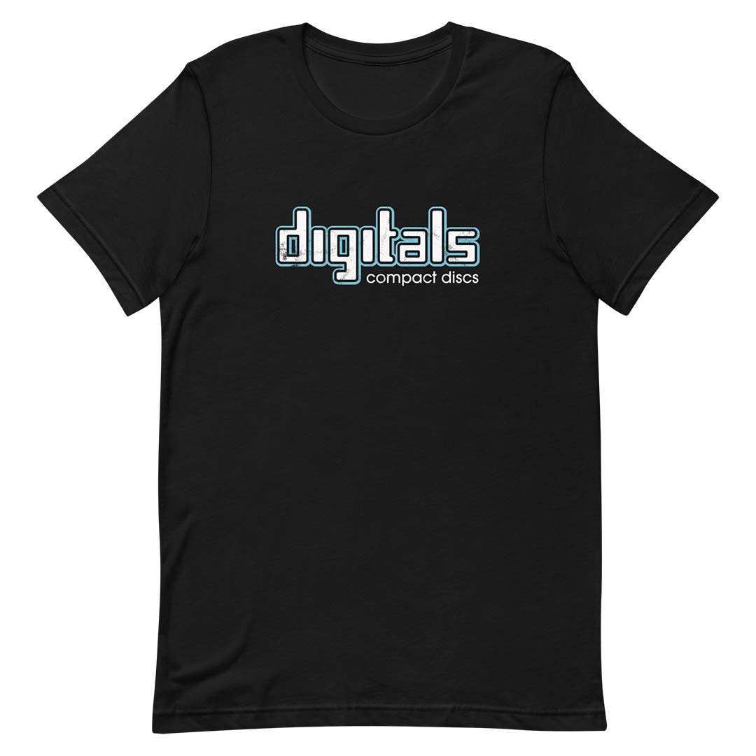 Digitals Compact Discs Rockford Unisex Retro T-shirt