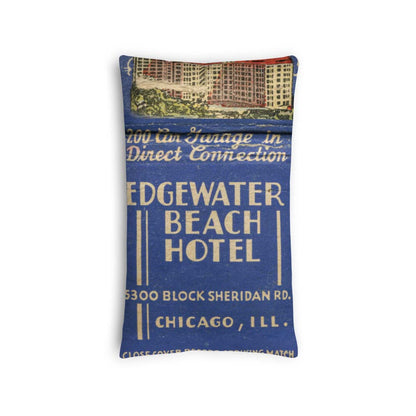 Edgewater Beach Hotel Chicago Pillow