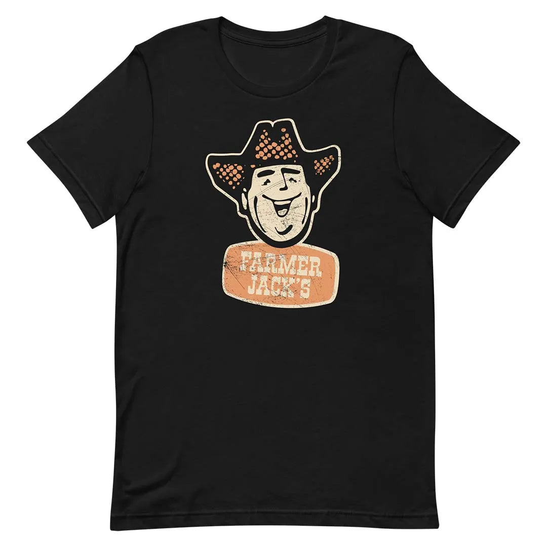 Farmer Jack Supermarket Detroit Unisex Retro T-shirt