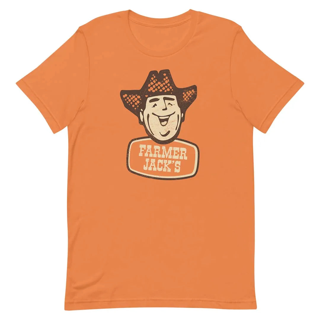 Farmer Jack Supermarket Detroit Unisex Retro T-shirt