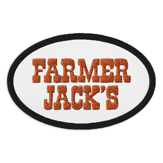 Farmer Jack Supermarket Detroit Embroidered Patch