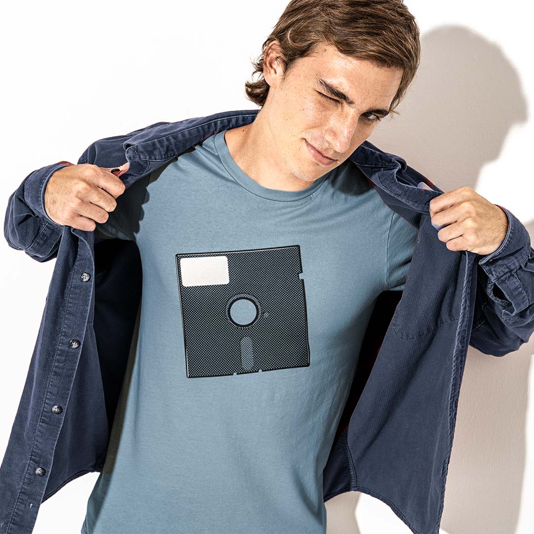 Floppy Disk Unisex Retro T-shirt
