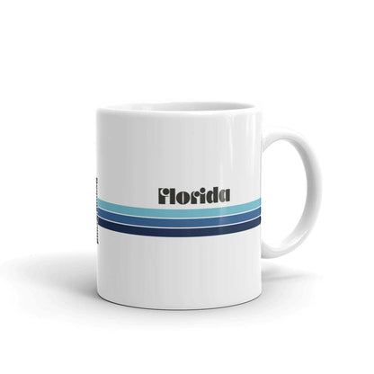Florida Rainbow Ceramic Coffee Mug