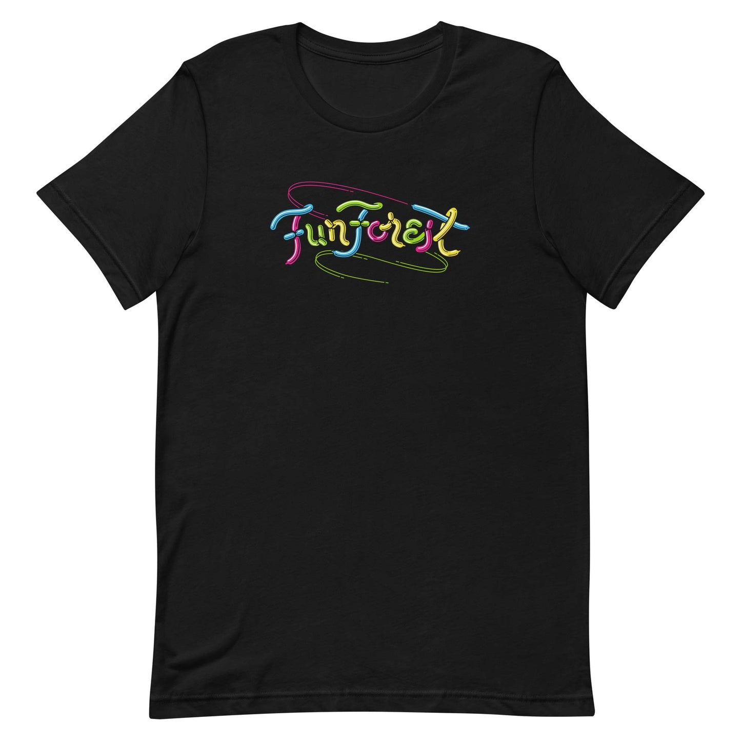Fun Forest Amusement Park Seattle Unisex Retro T-shirt- Bygone Brand