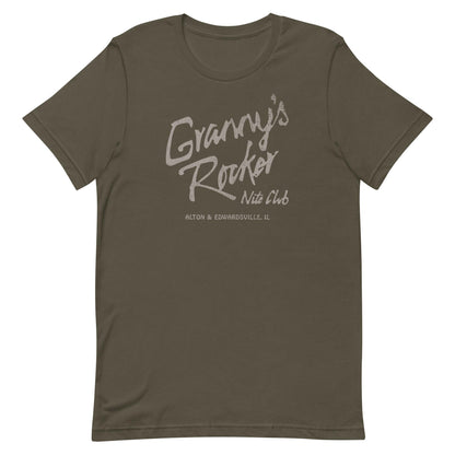 Granny’s Rocker Nightclub Alton Edwardsville Unisex Retro T-Shirt- Bygone Brand