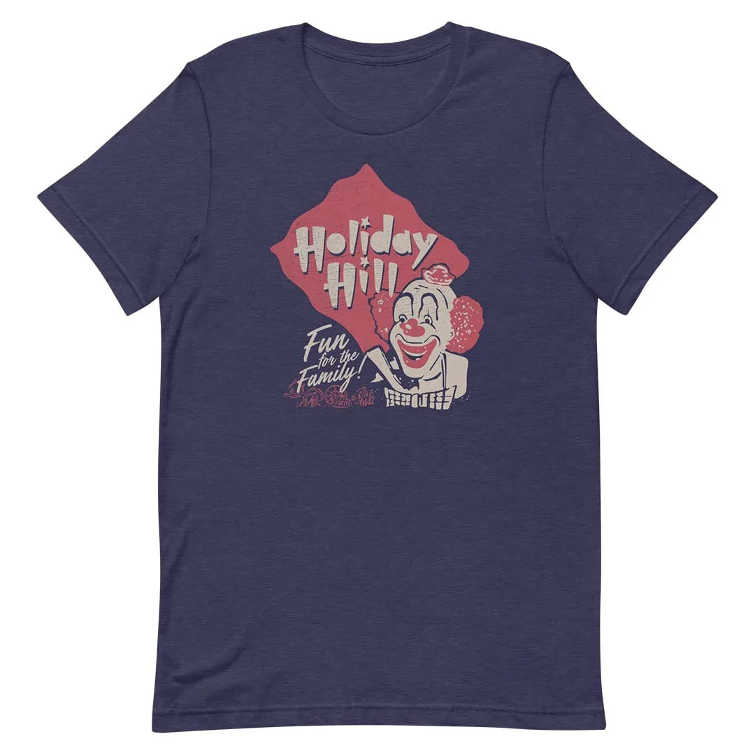 Holiday Hill Amusement Park St. Louis Unisex Retro T-shirt