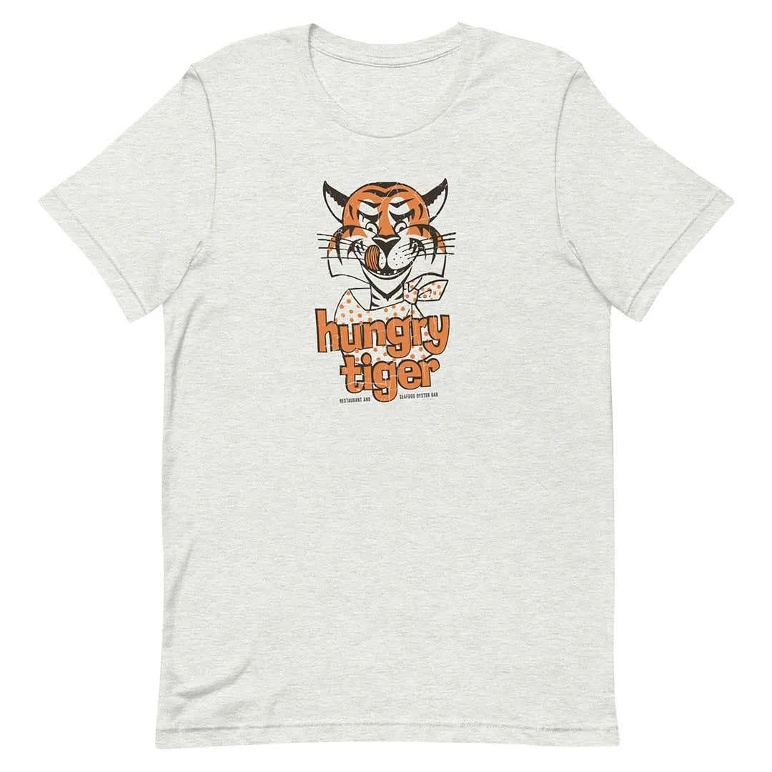 Hungry Tiger Restaurant Unisex Retro T-shirt