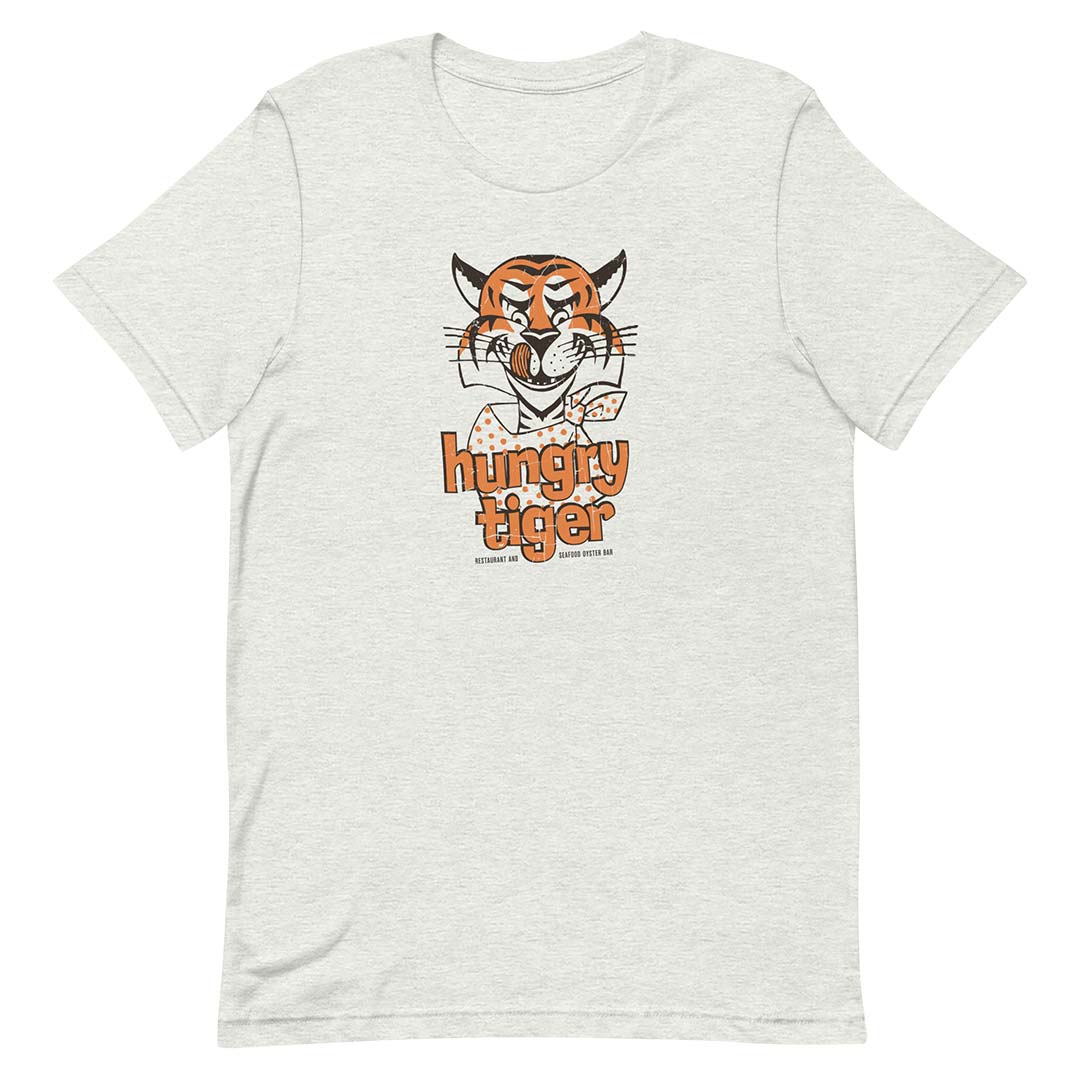Hungry Tiger Restaurant Unisex Retro T-shirt