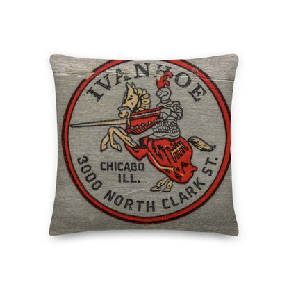 Ivanhoe Restaurant Chicago Pillow