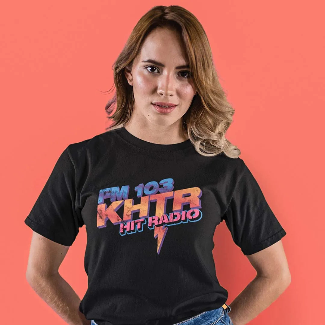 on Demand KHTR FM103 Radio St. Louis Unisex Retro T-Shirt L