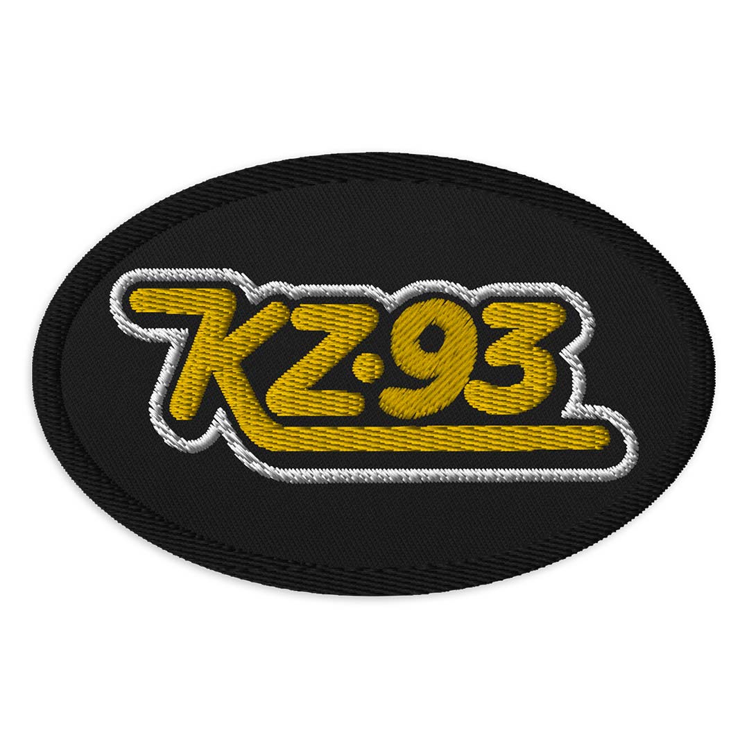KZ93 Radio Peoria Embroidered Patch
