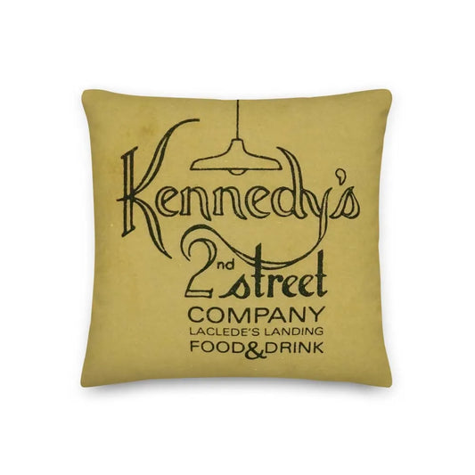 Kennedy's 2nd Street Pillow