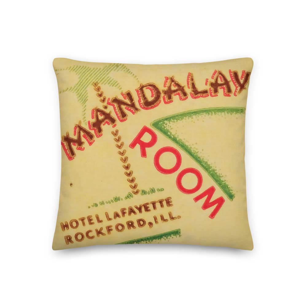 Mandalay Room Rockford Pillow