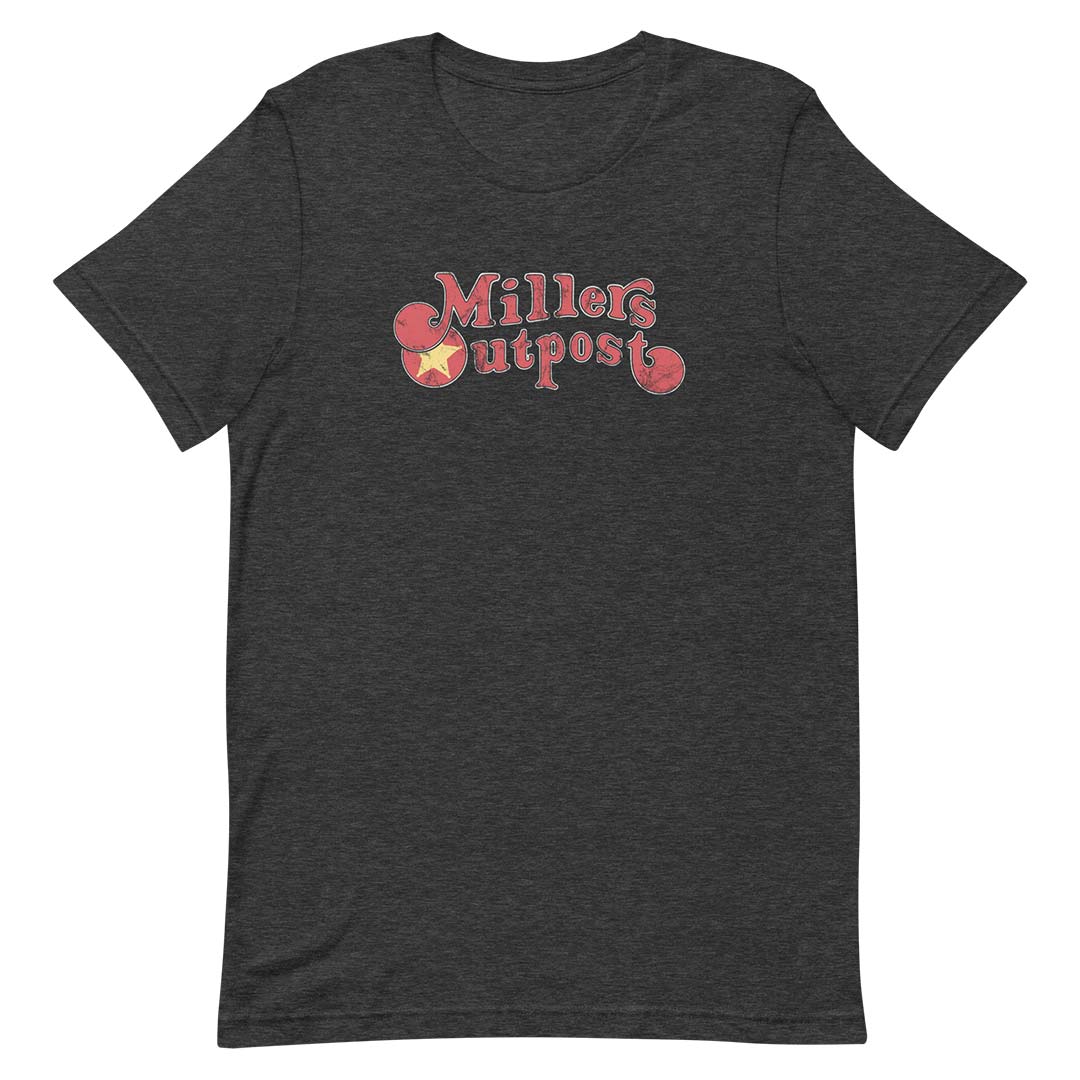 Miller’s Outpost Unisex Retro T-shirt