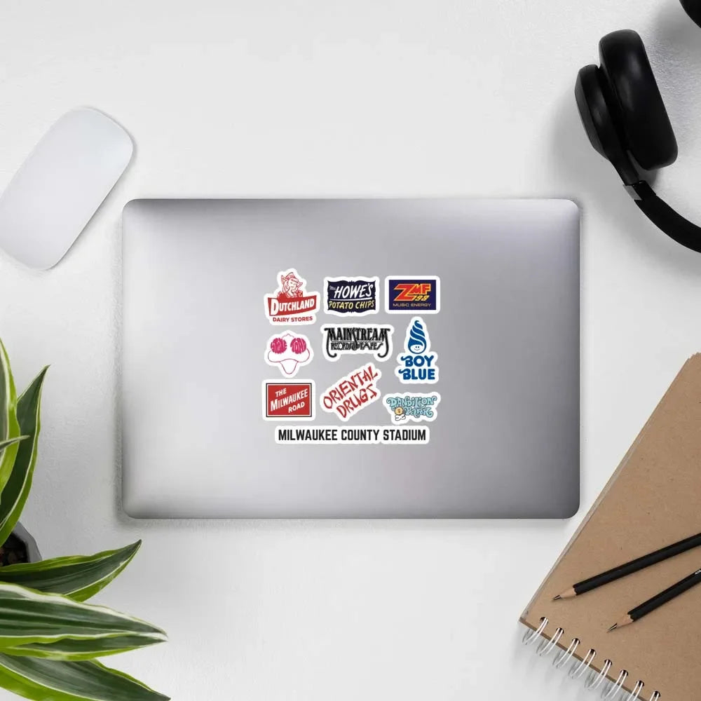 Milwaukee Sticker Set Milwaukee Icons Sticker Sheet – Bygone Brand
