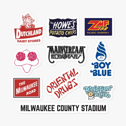 Milwaukee Sticker Sheet – Bygone Brand
