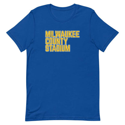 Milwaukee County Stadium Unisex Retro T-shirt