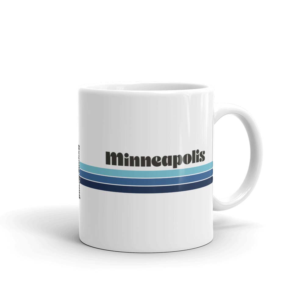 Minneapolis Rainbow Ceramic Coffee Mug
