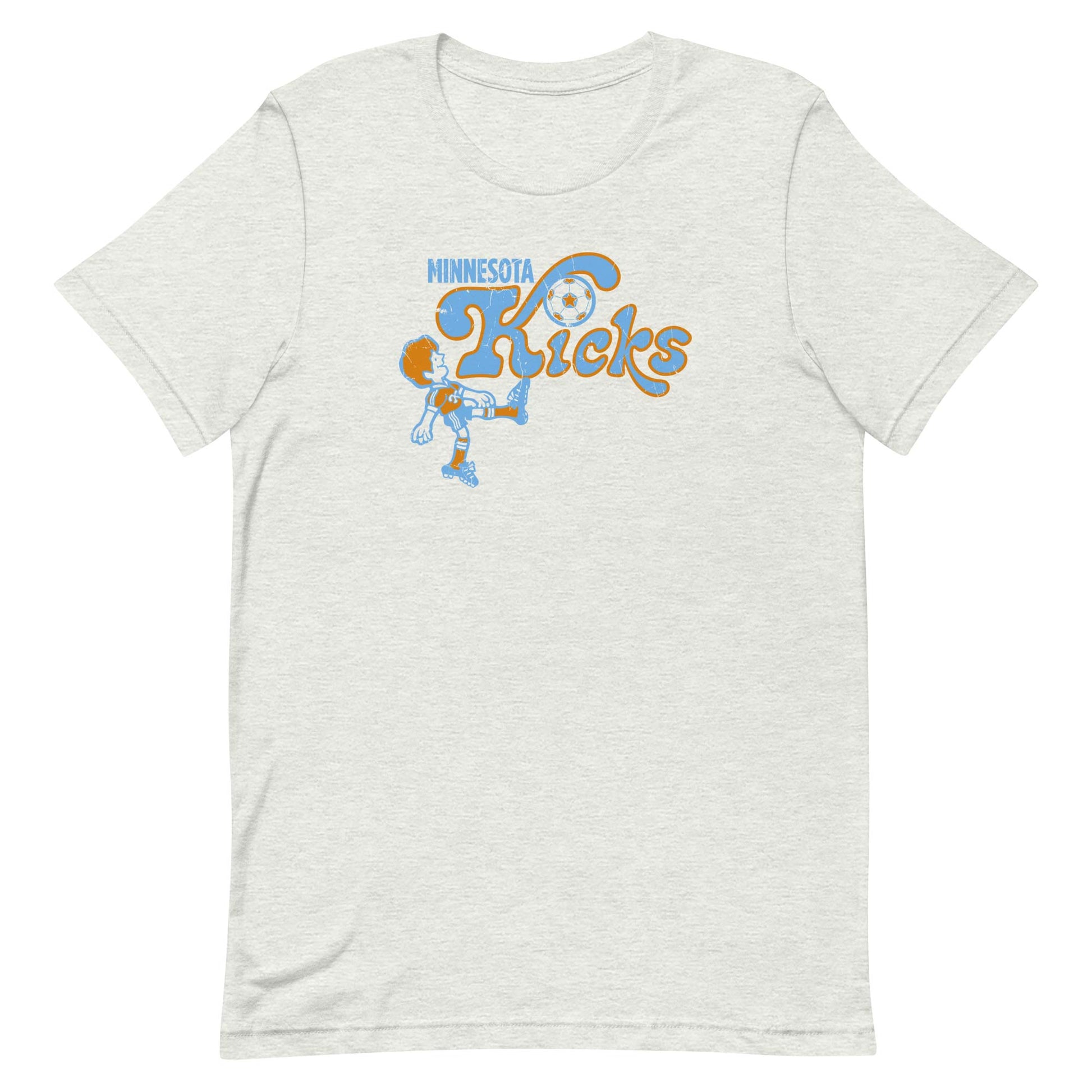 Minnesota Kicks Soccer Unisex Retro T-shirt - Bygone Brand