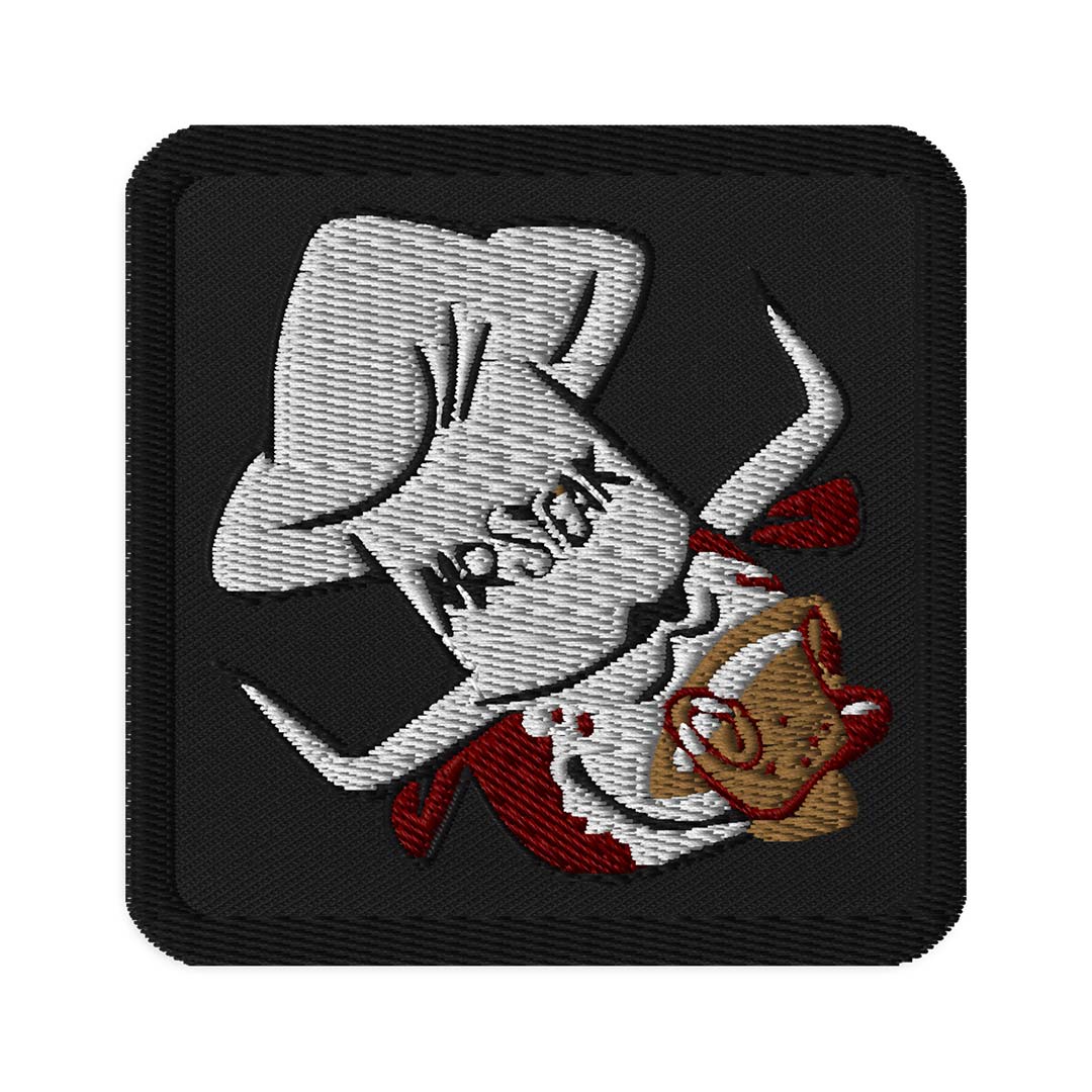 Mr. Steak Embroidered Patch