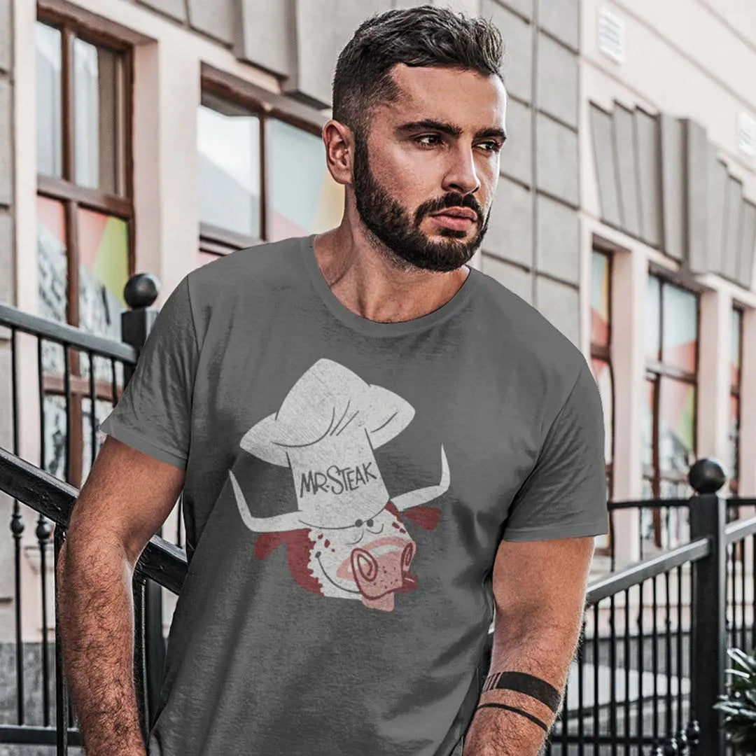 Mr. Steak T-shirt - Bygone Brand