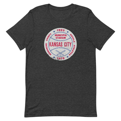 Municipal Stadium Kansas City Unisex Retro T-shirt