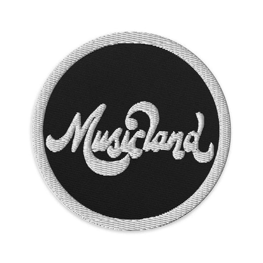 Musicland Music Store Embroidered Patch