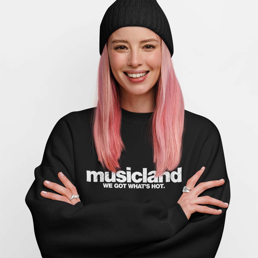 Musicland Music Store Unisex Retro Sweatshirt