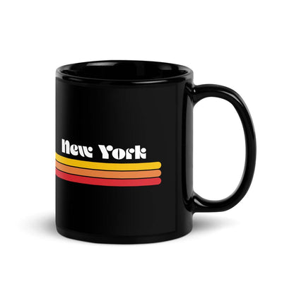 New York Rainbow Ceramic Coffee Mug