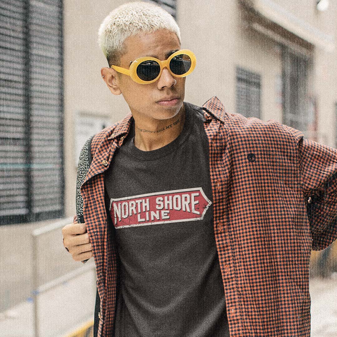 North Shore Line Railroad t-shirt - Bygone Brand