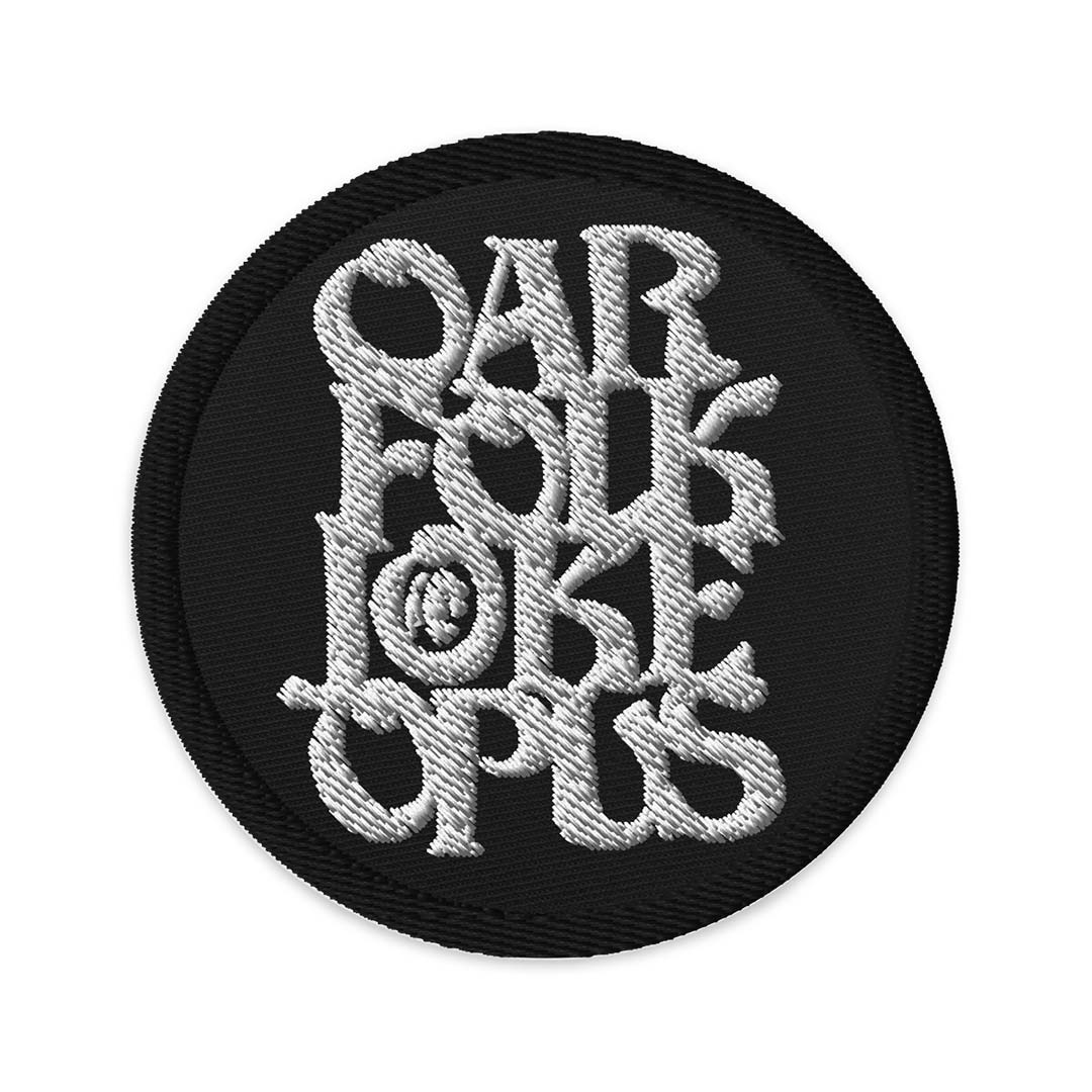 Oarfolkjokeopus Minneapolis Embroidered Patch